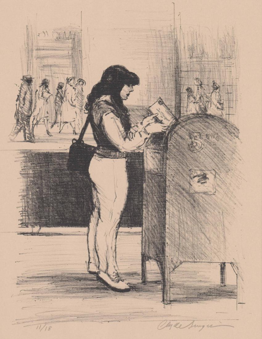 Clyde Singer Lithograph (1 of 4)