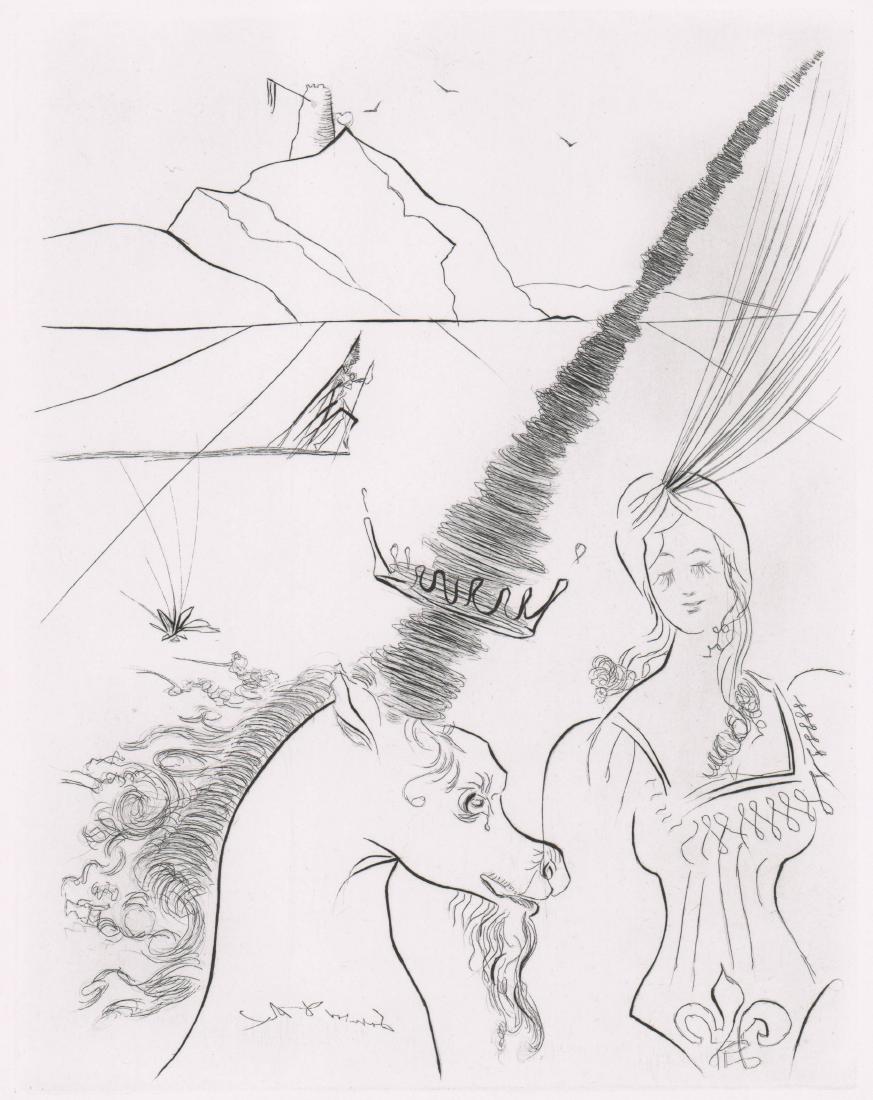 Salvador Dali Etching (1 of 3)