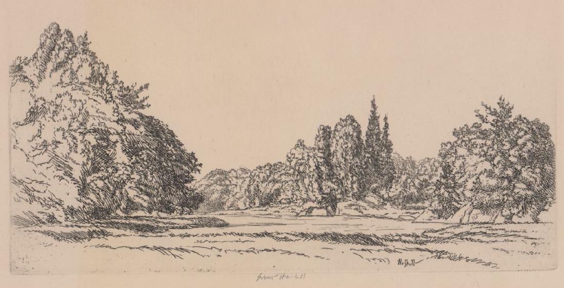 Ernest Haskell (1876-1925) Etching (1 of 3)