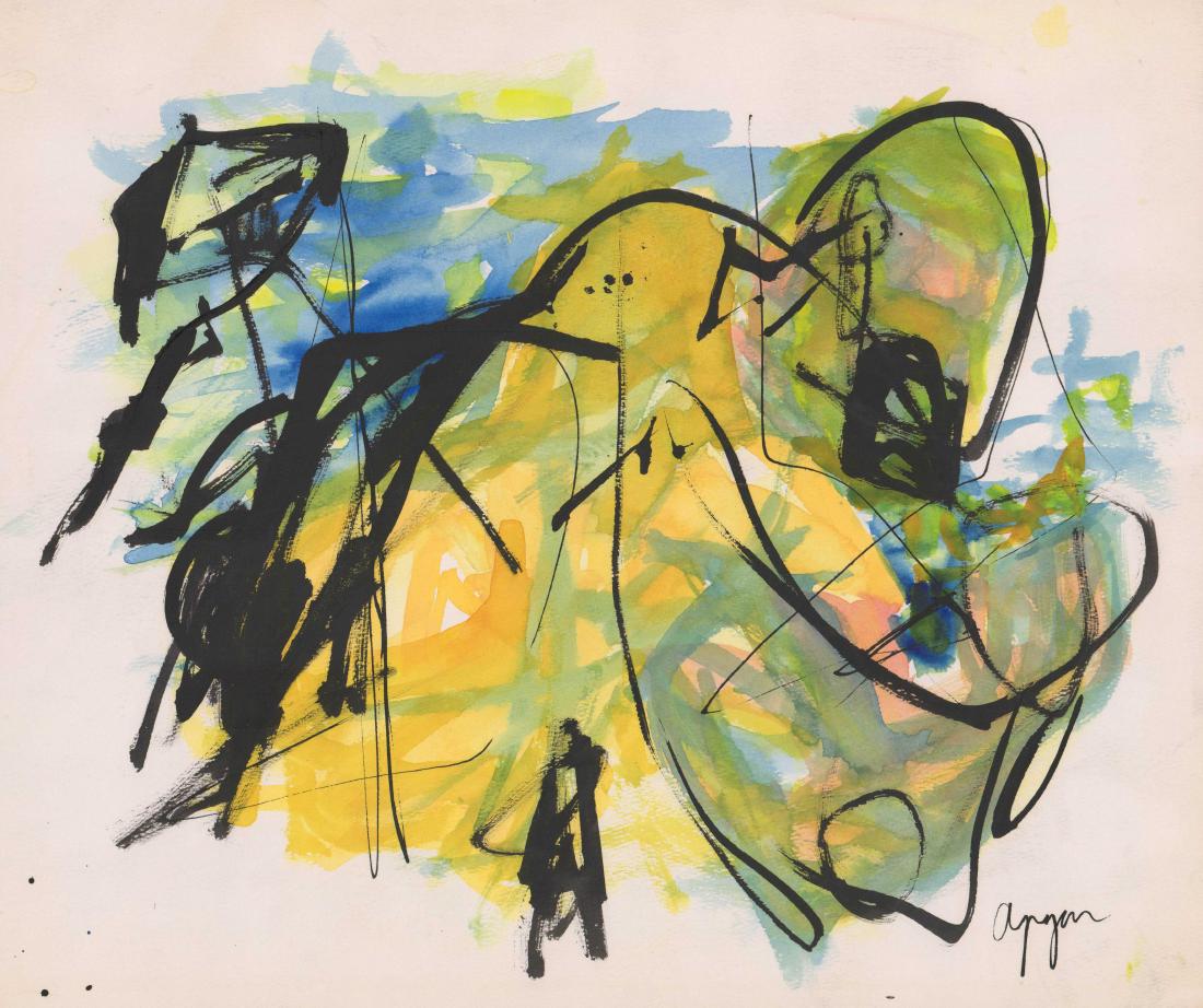 Nicolas Adam Apgar (born 1918) Original Art (1 of 4)