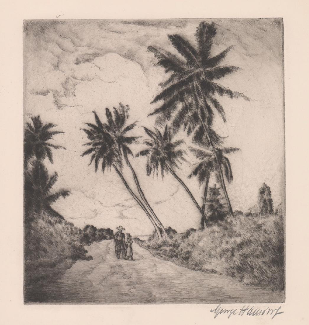 George Hausdorf (New York 1888-1959) Etching (1 of 4)