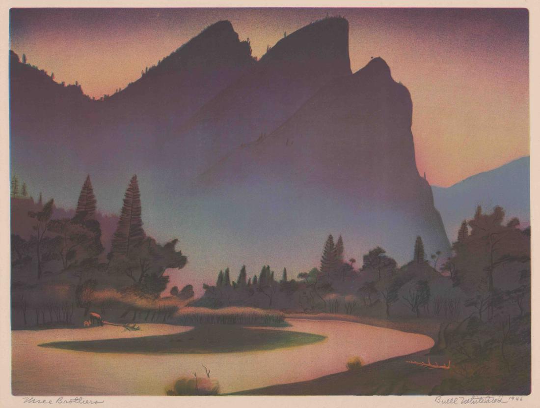 Buell Whitehead Lithograph (1 of 5)