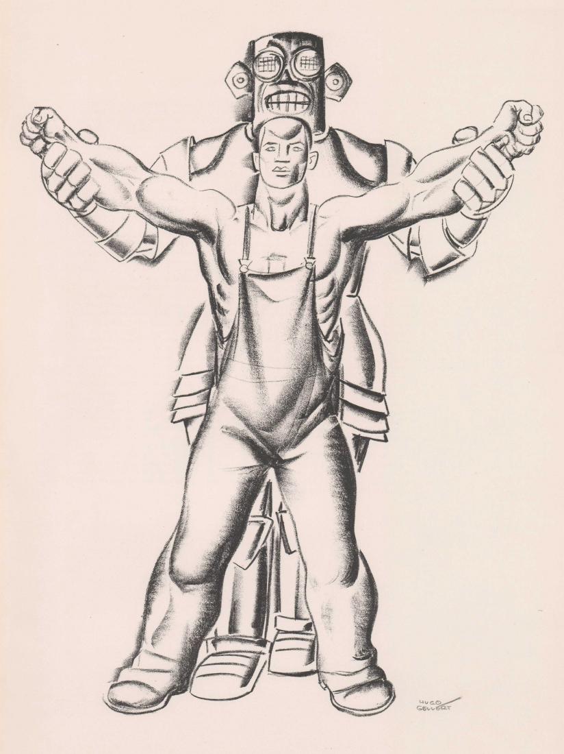Hugo Gellert Signed Lithograph (1 of 4)