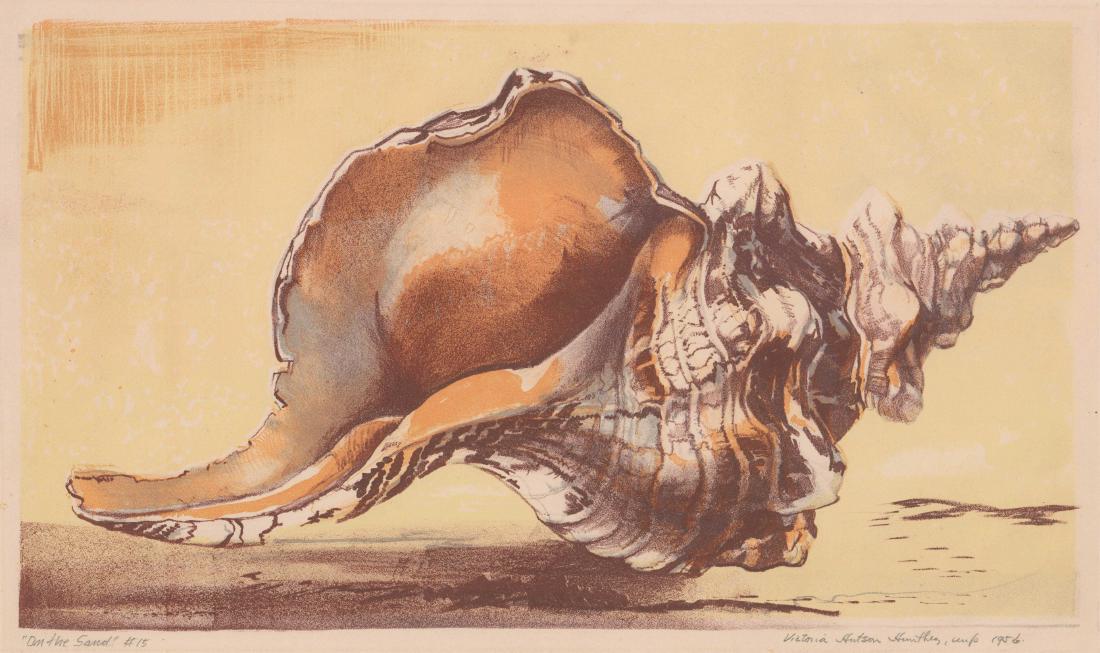 Victoria Hutson Huntley Lithograph (1 of 5)