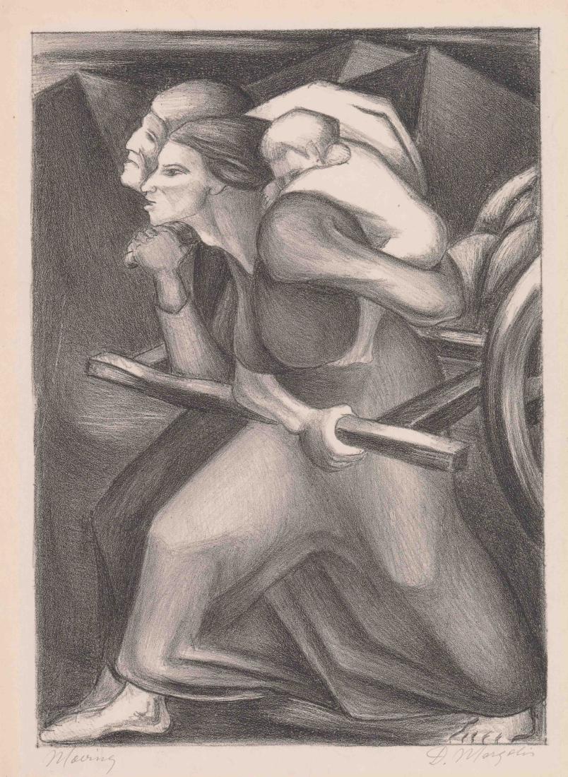 David Margolis (New York born 1910) Lithograph (1 of 4)