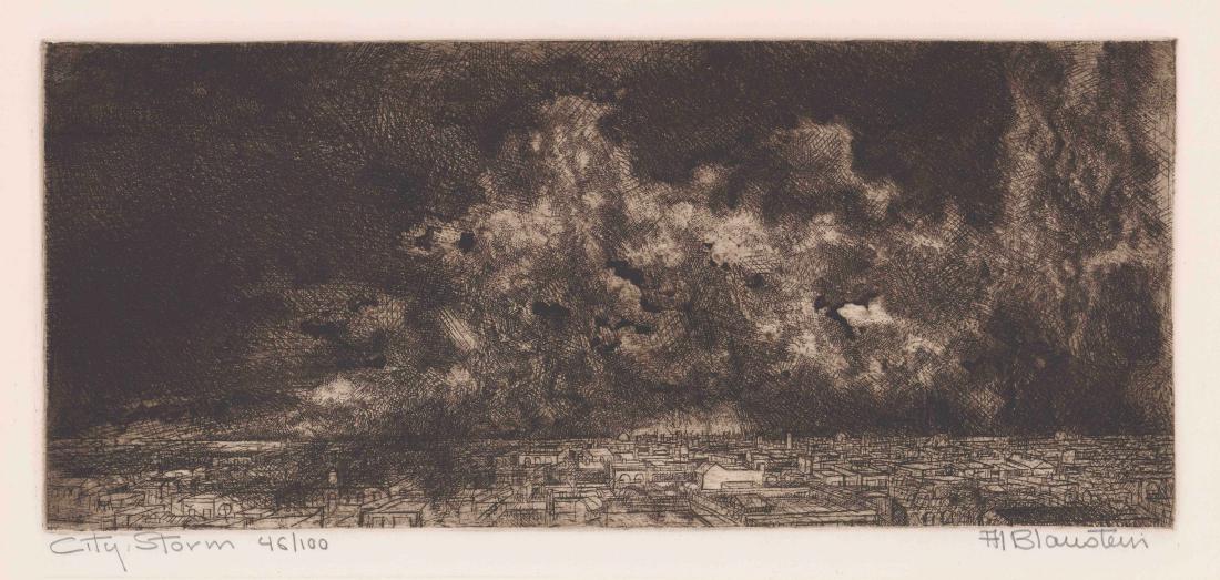 Al Blaustein Etching (1 of 5)