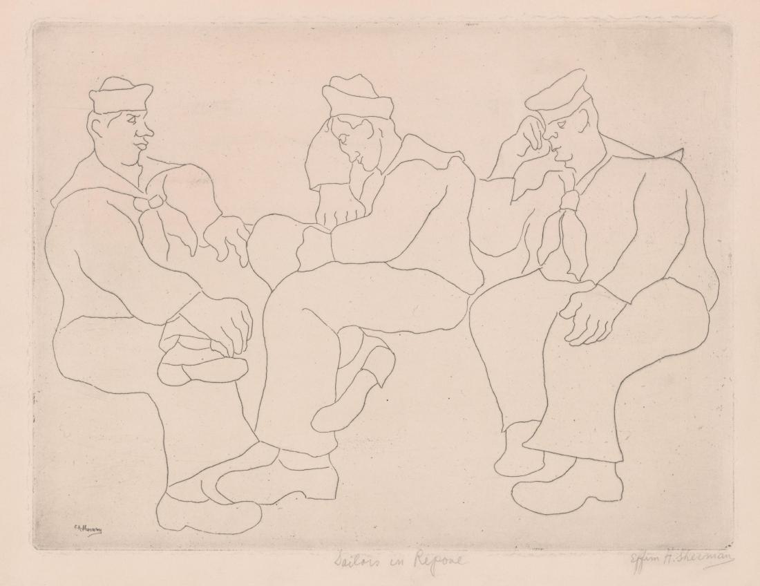 Effim H. Sherman (New York, Romania 1889 - 1964) (1 of 5)