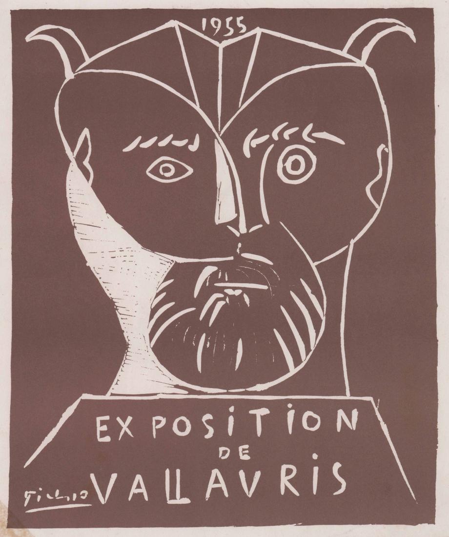 Exposition Vallauris 1955 By Picasso Print (1 of 3)
