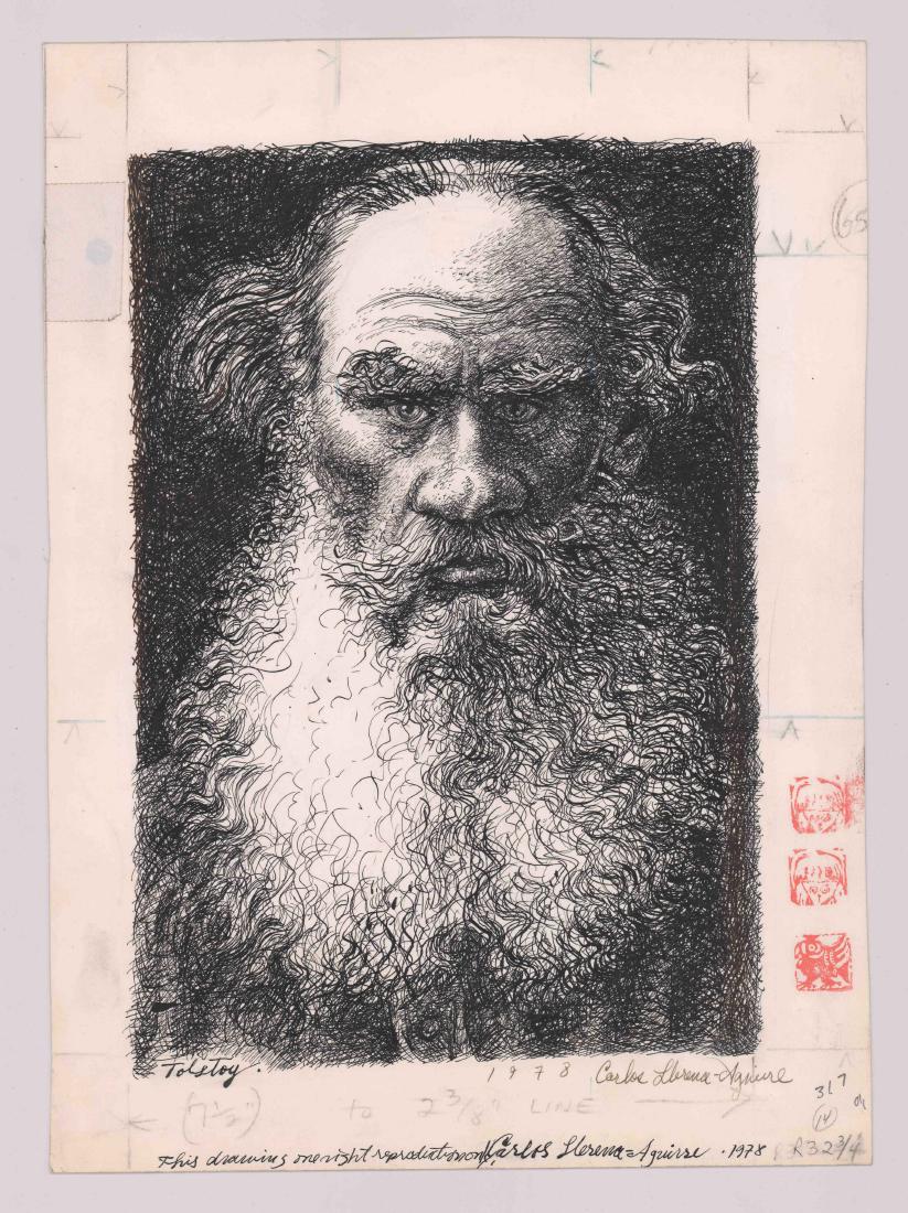 Carlos Llerena Aguirre (1952-) Original Drawing (1 of 4)