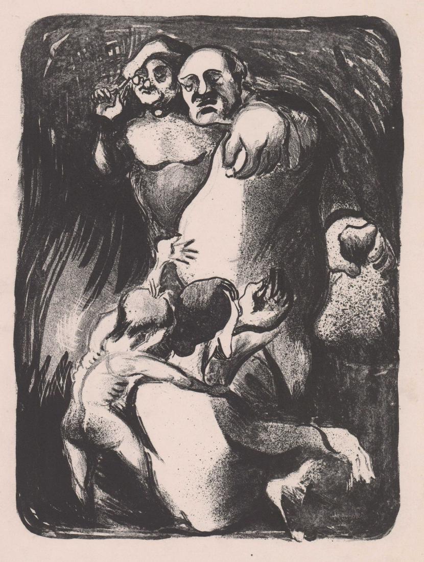 Isidor Margoles Lithograph E/O Theodore Wahl (1 of 3)