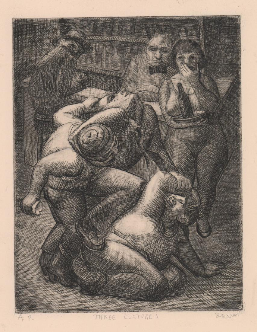 Eli Levin Artist Proof Etching (1 of 4)