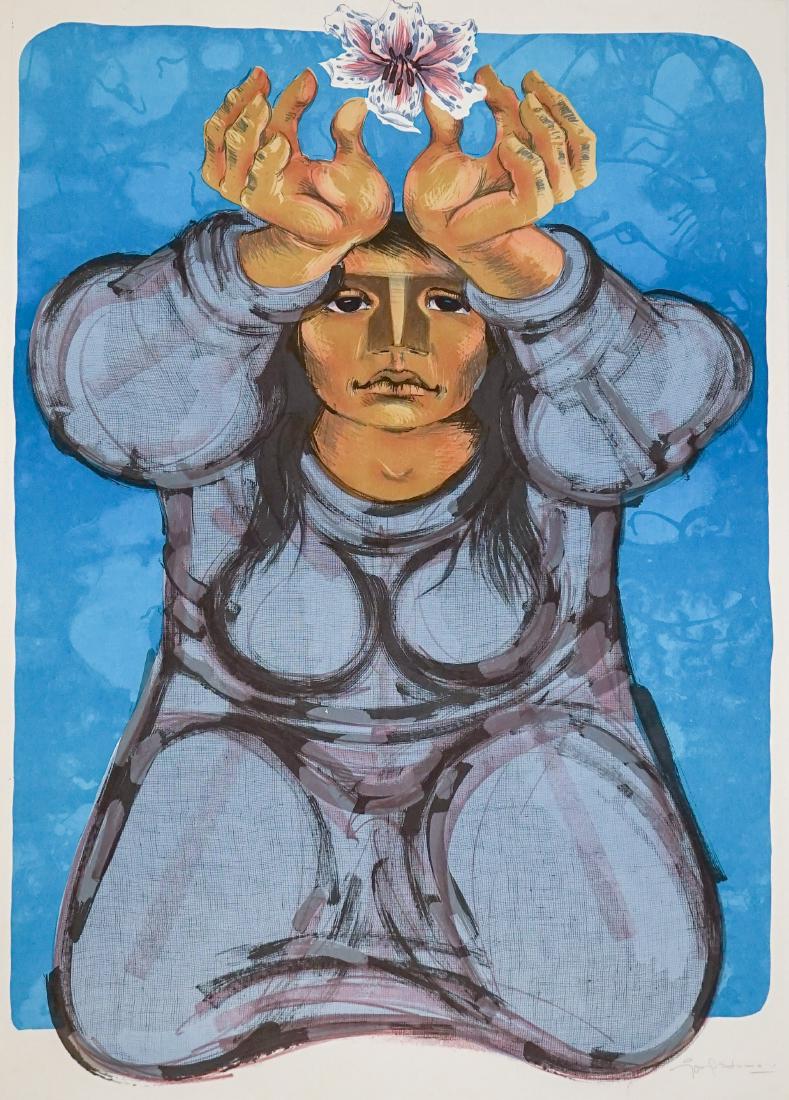 Jorge Dumas Lithograph From Estate of Artist (1 of 4)