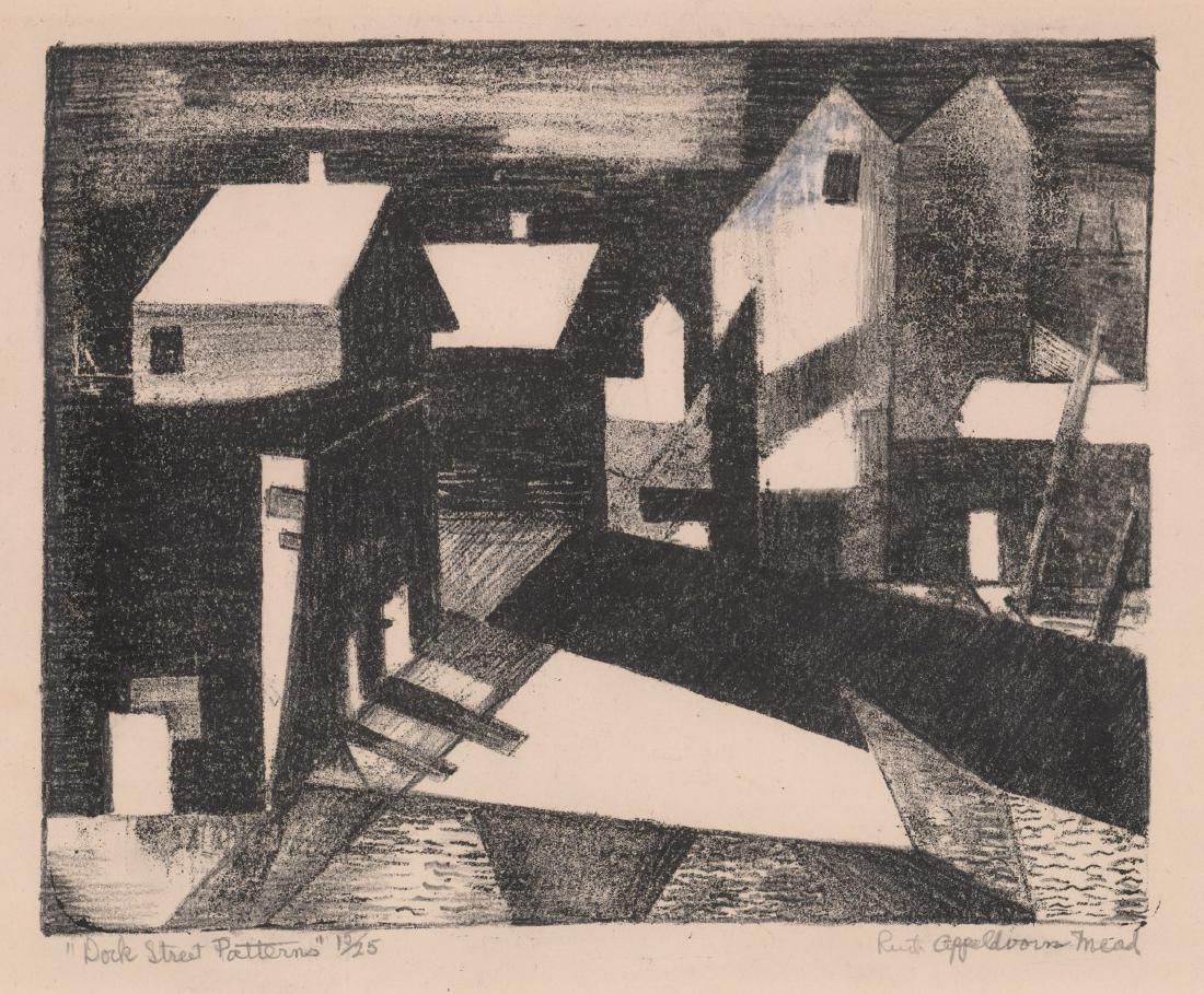 Ruth Appeldoorn Mead Early Lithograph (1 of 5)