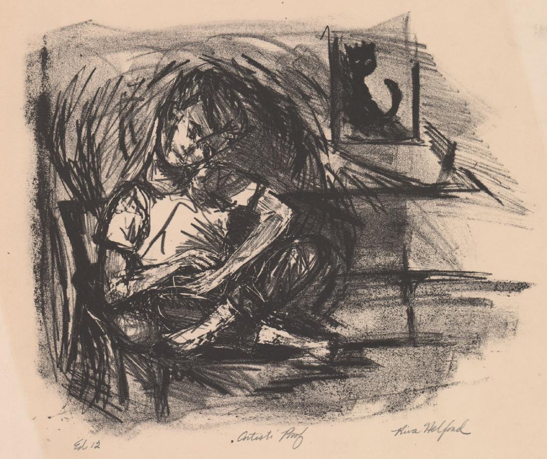 Riva Helfond Artists Proof Lithograph (1 of 4)