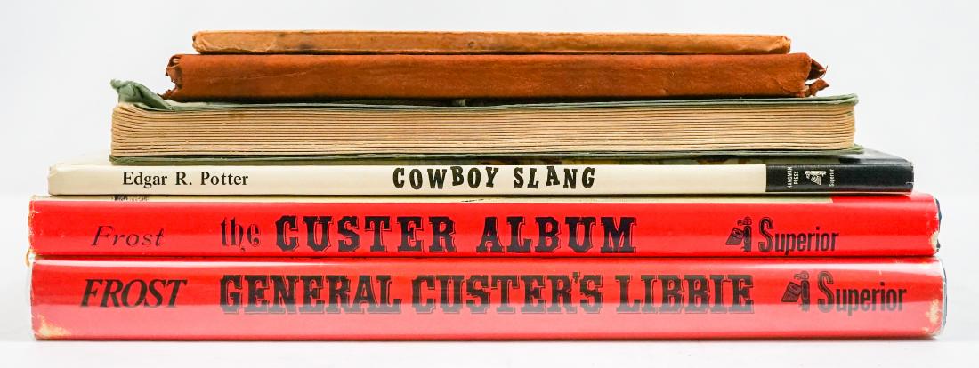 Group of Six Western and Cowboy Books (1 of 3)