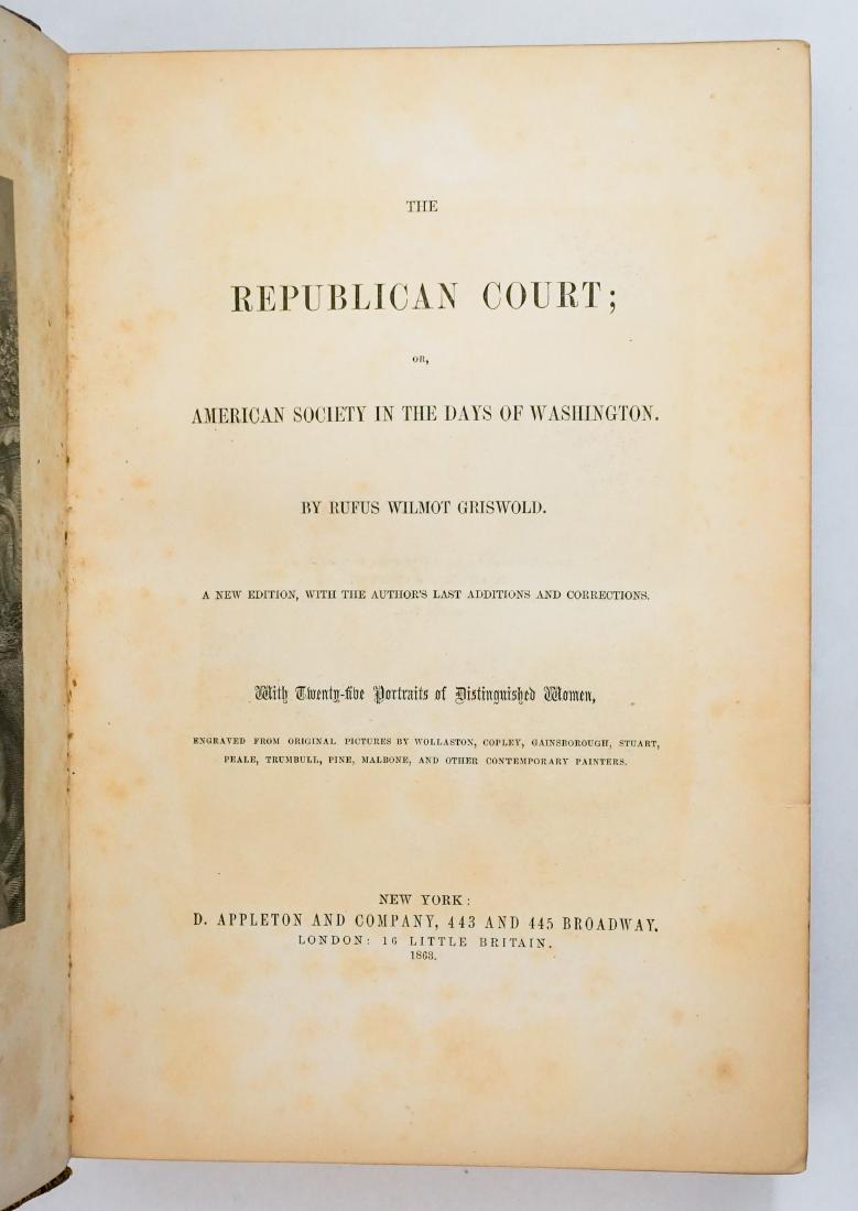 The Republican Court 1863, A New Edition (1 of 4)