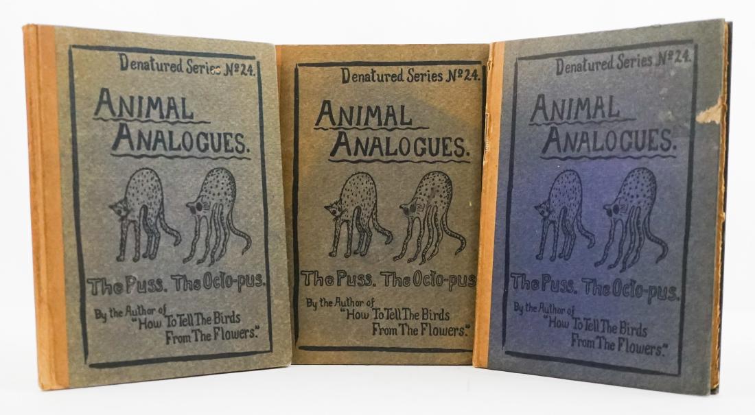 Animal Analogues by Robert Williams Wood (3 Books) (1 of 1)