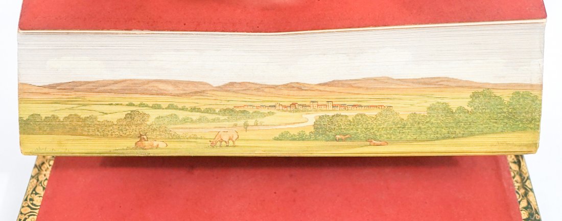 Poems William Wordsworth - Fore-Edge Painting (1 of 4)