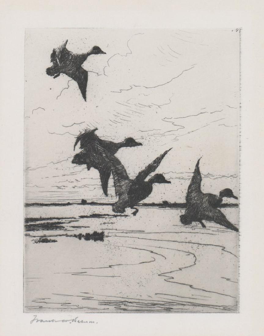 Frank Benson Etching (1 of 4)