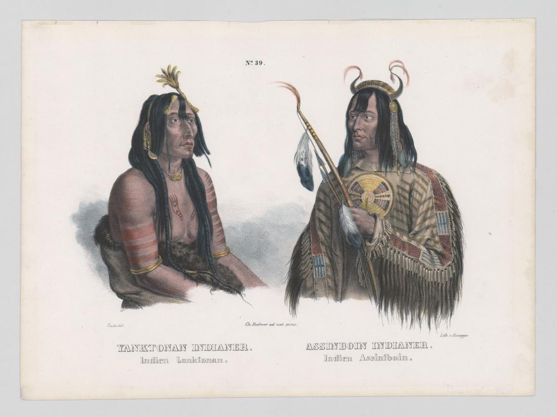 Karl Bodmer (1809-1893) Lithograph (1 of 2)