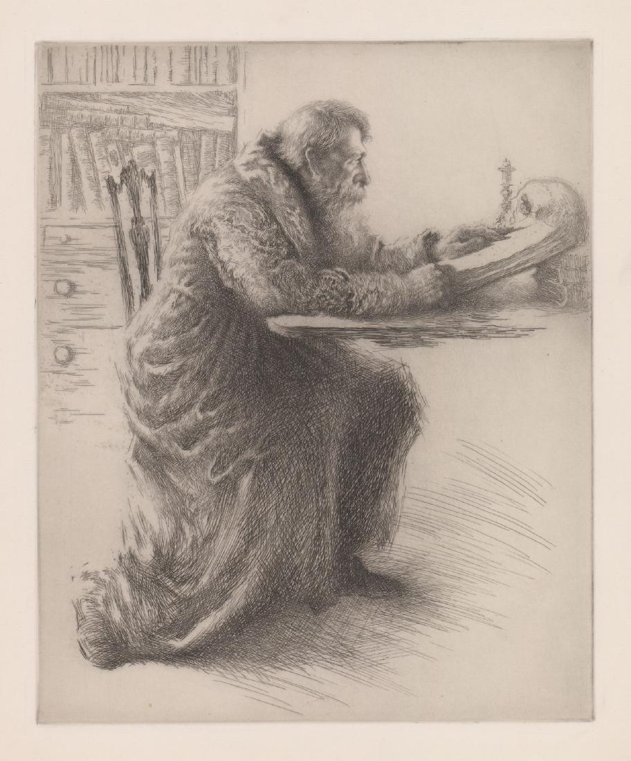 Franklin T. Wood Etching [Faust] (1 of 3)