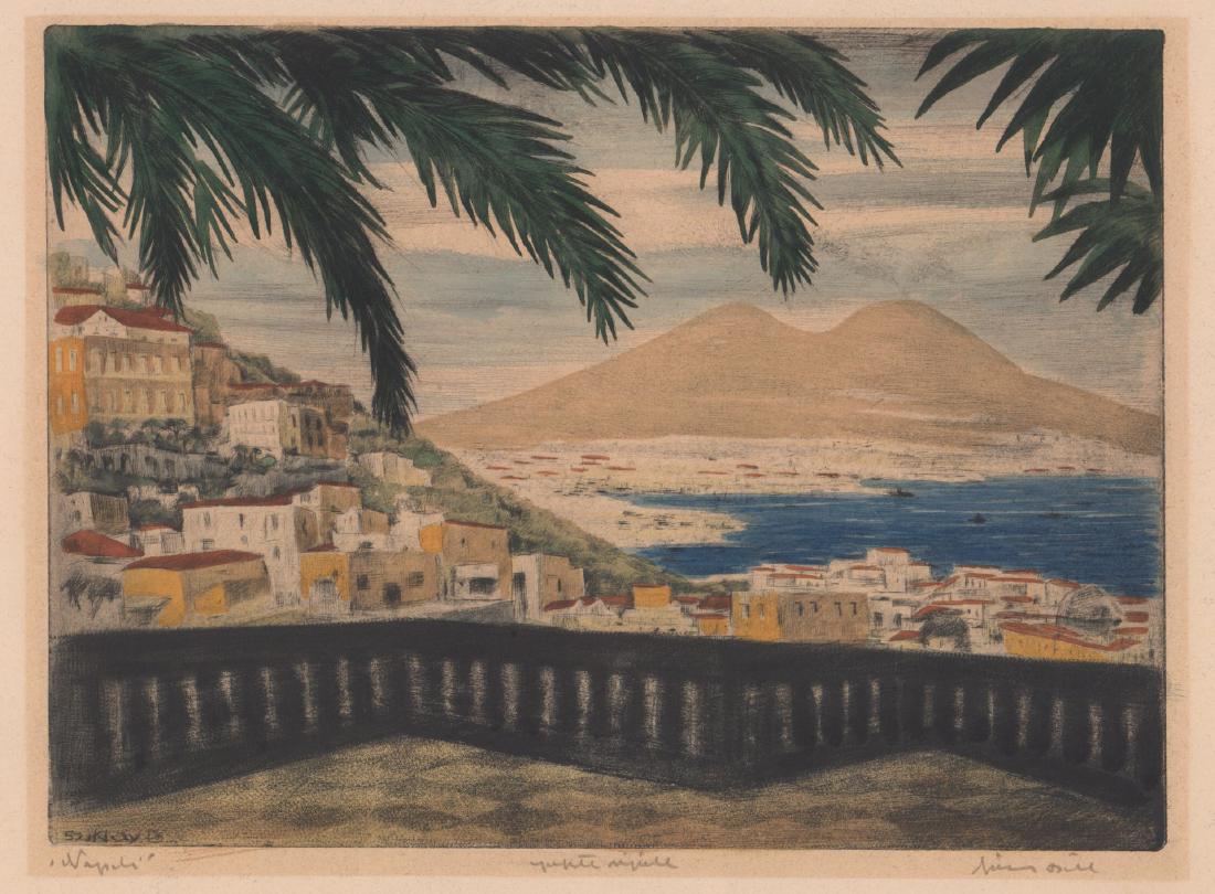 Bela Sziklay Etching (1 of 5)