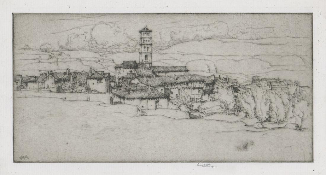 Ernest D. Roth Etching (1 of 5)