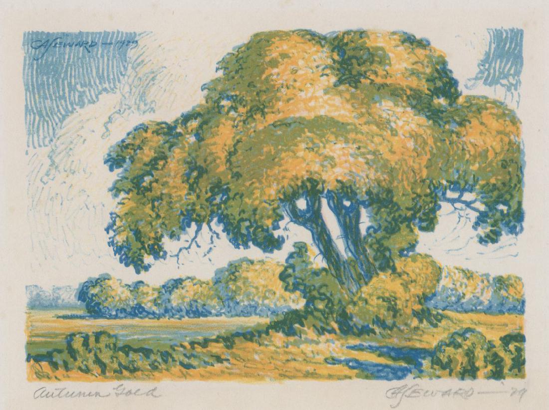 Coy Avon Seward Lithograph [Autumn Gold] (1 of 5)