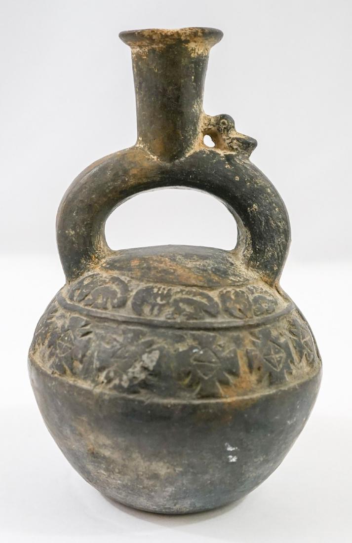 Pre Columbian Chimu Stirrup Vase (1 of 5)