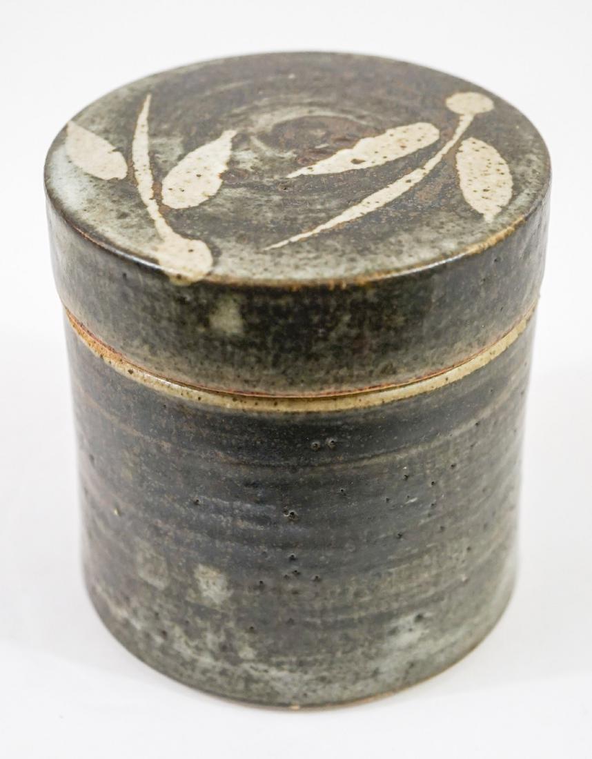 David Shaner Studio Pottery Covered Jar (1 of 5)