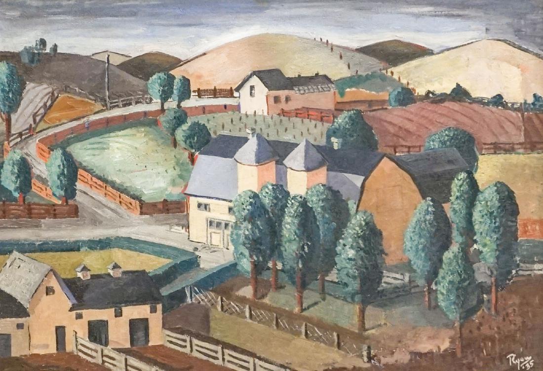 William Fortune Ryan Framed Oil Painting (1 of 5)