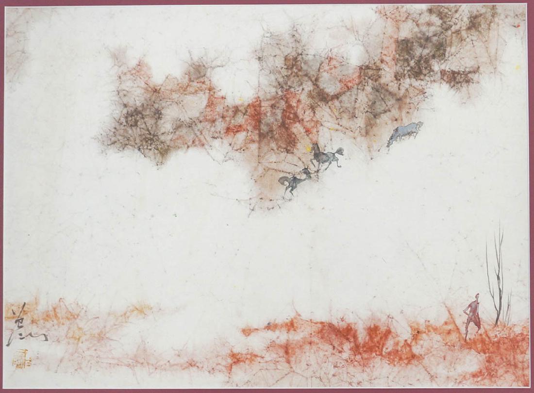 Pang Tseng Ying (1916-1997) Framed Original Art (1 of 3)