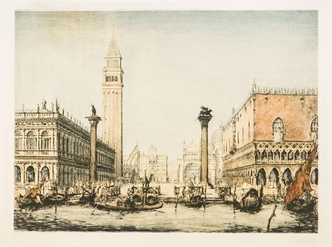 Bernard Witschel Large Etching (1 of 4)