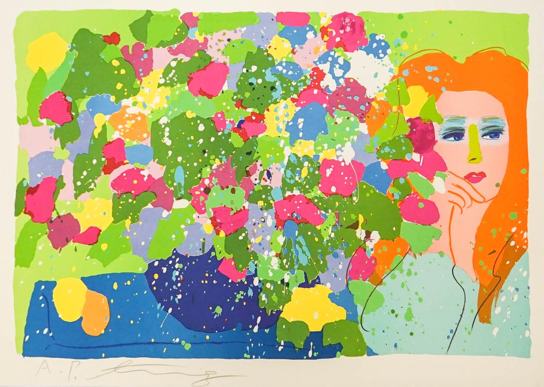 Walasse Ting Lithograph (1 of 4)