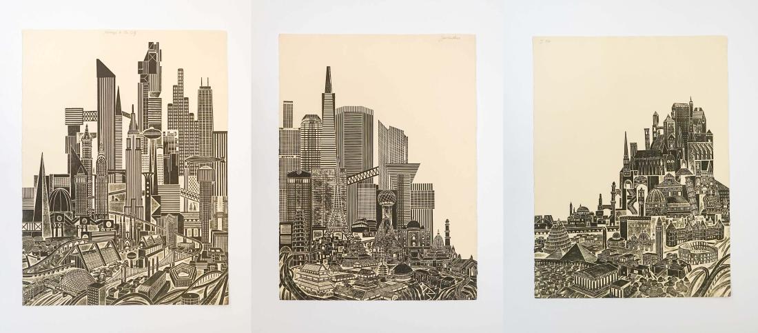 John Ross Triptych [Homage to the City] (1 of 4)