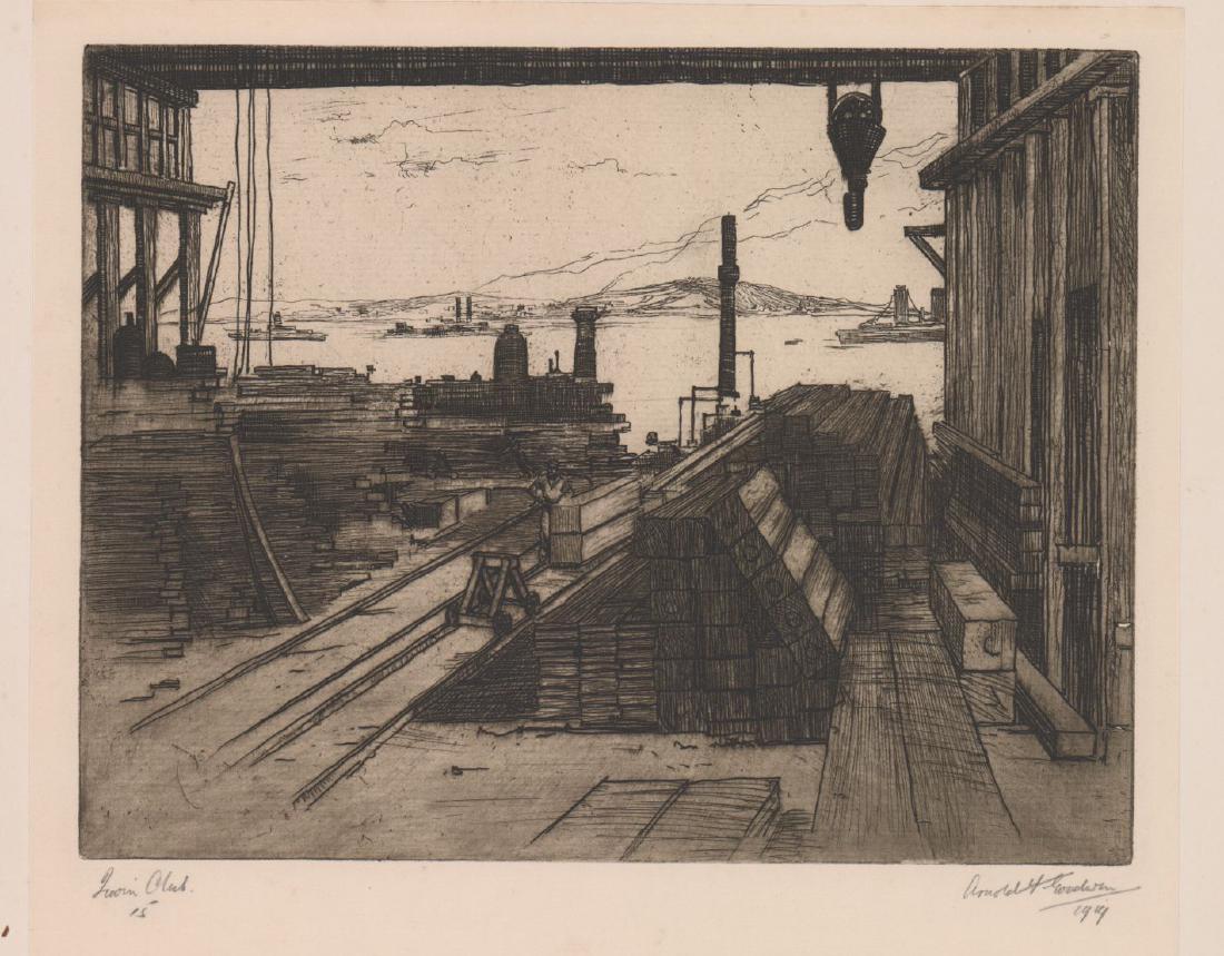Arnold H. Goodwin Etching (1 of 5)