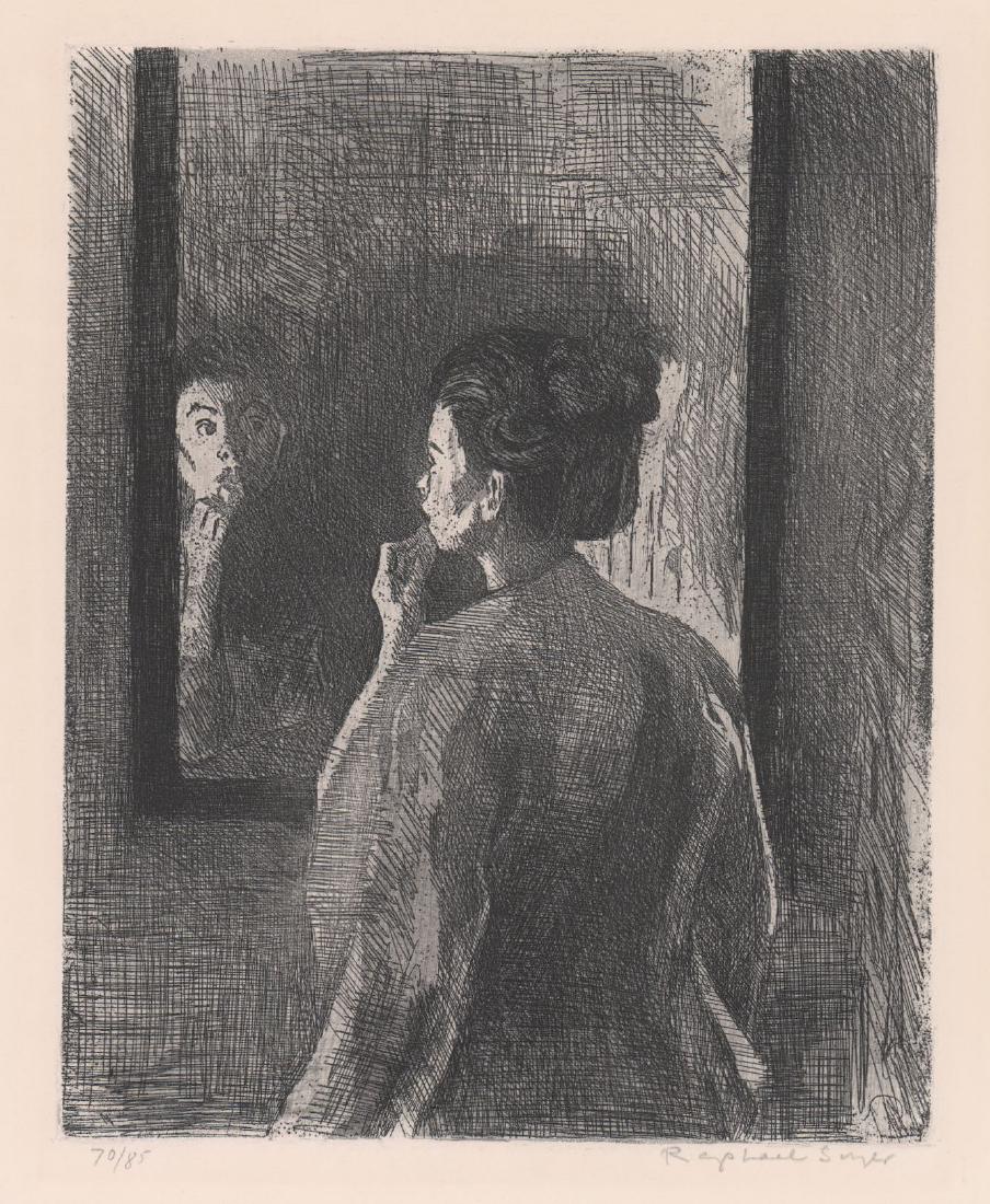 Raphael Soyer Etching (1 of 5)