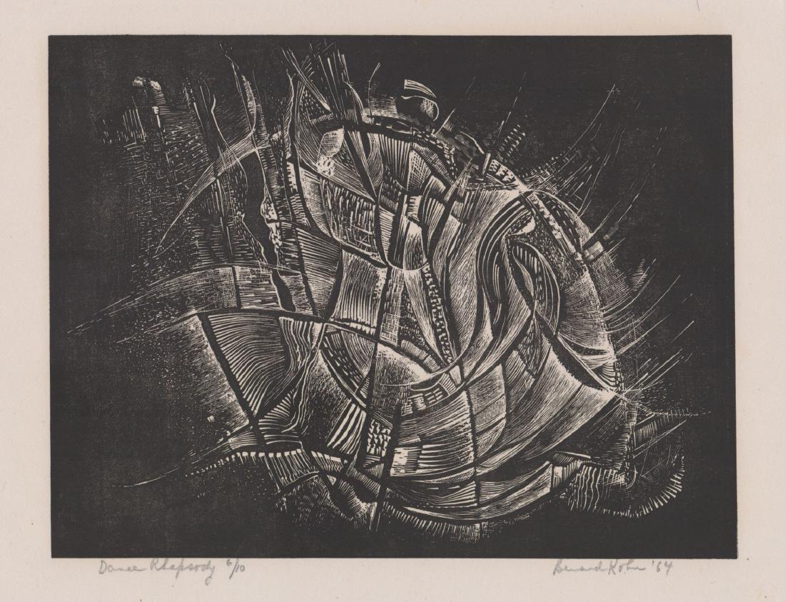 Bernard Kohn (1905-1989) Woodblock Print (1 of 5)