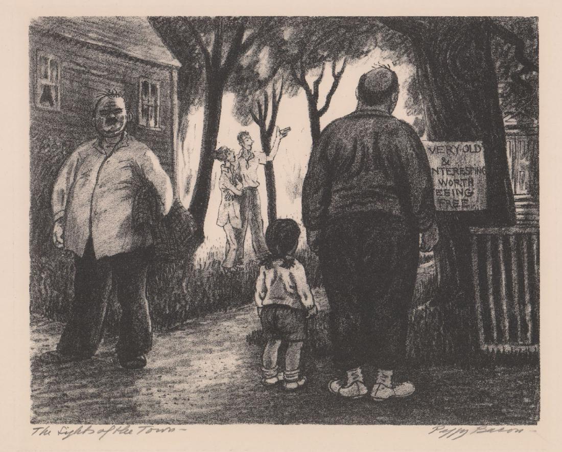 Peggy Bacon Lithograph (1 of 5)