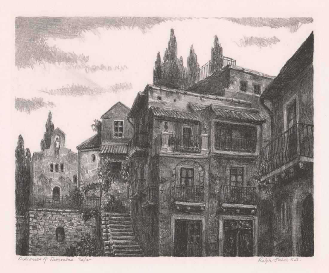 Ralph Fabri Lithograph (1 of 6)