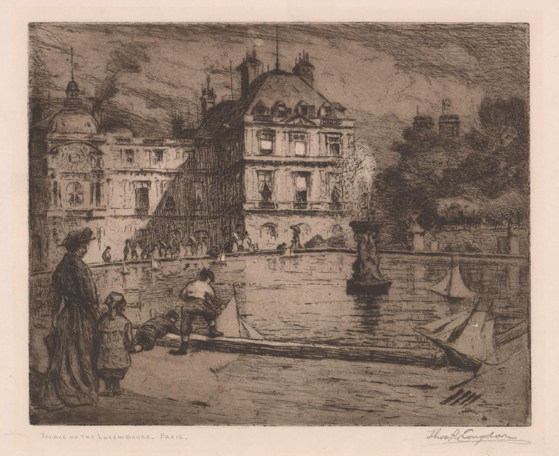 Thomas Congdon Etching (1 of 4)