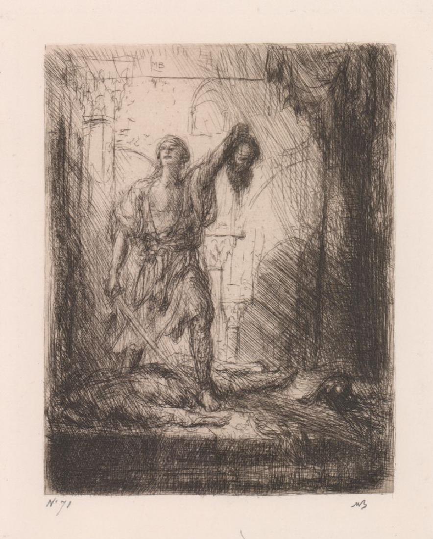 Marius Bauer Etching (1 of 4)