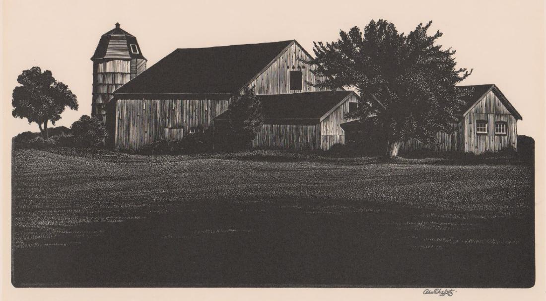 Asa Cheffetz Wood Engraving (1 of 4)