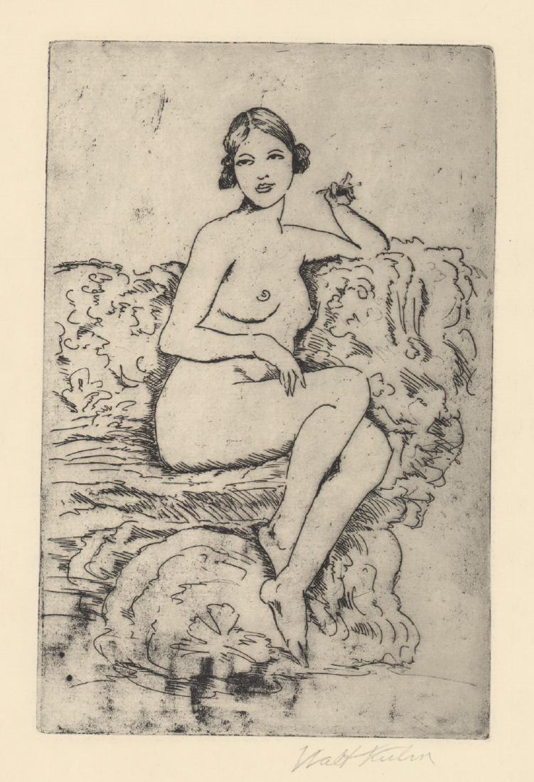 Walt Kuhn Etching (1 of 4)