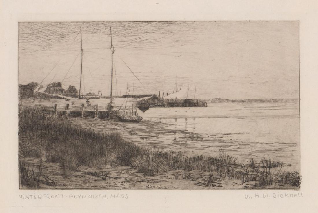 William Bicknell Etching (1 of 5)