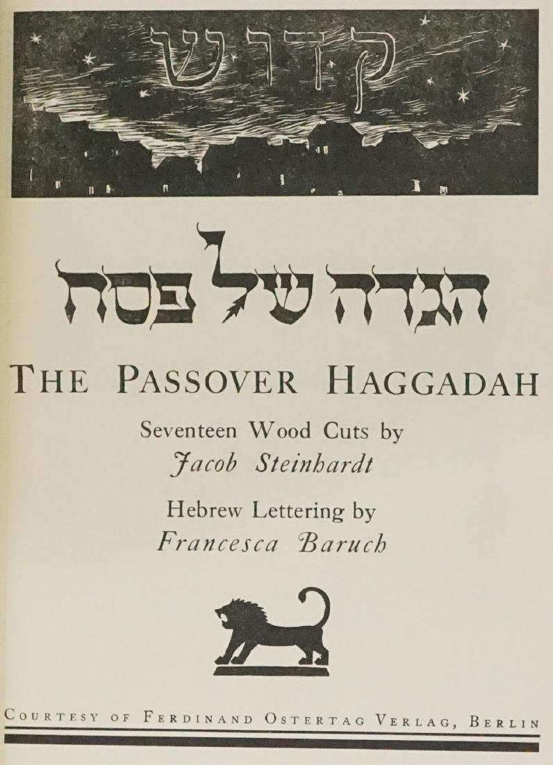 The Passover Haggadah, Jacob Steinhardt Woodcuts (1 of 2)