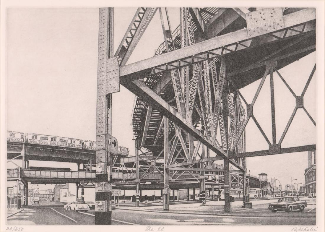 Richard Hasler Etching (1 of 4)