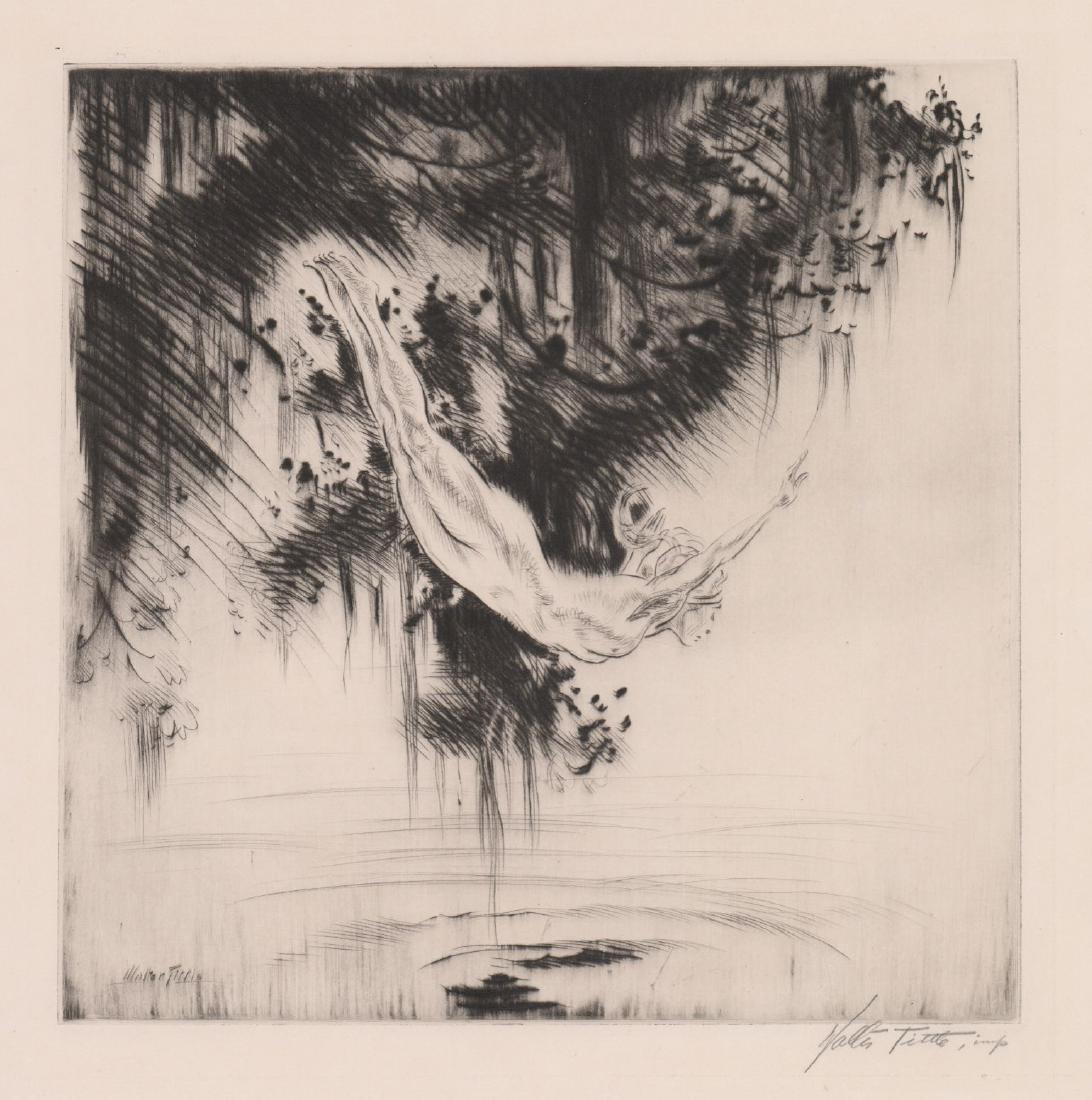 Walter Tittle Etching (1 of 4)