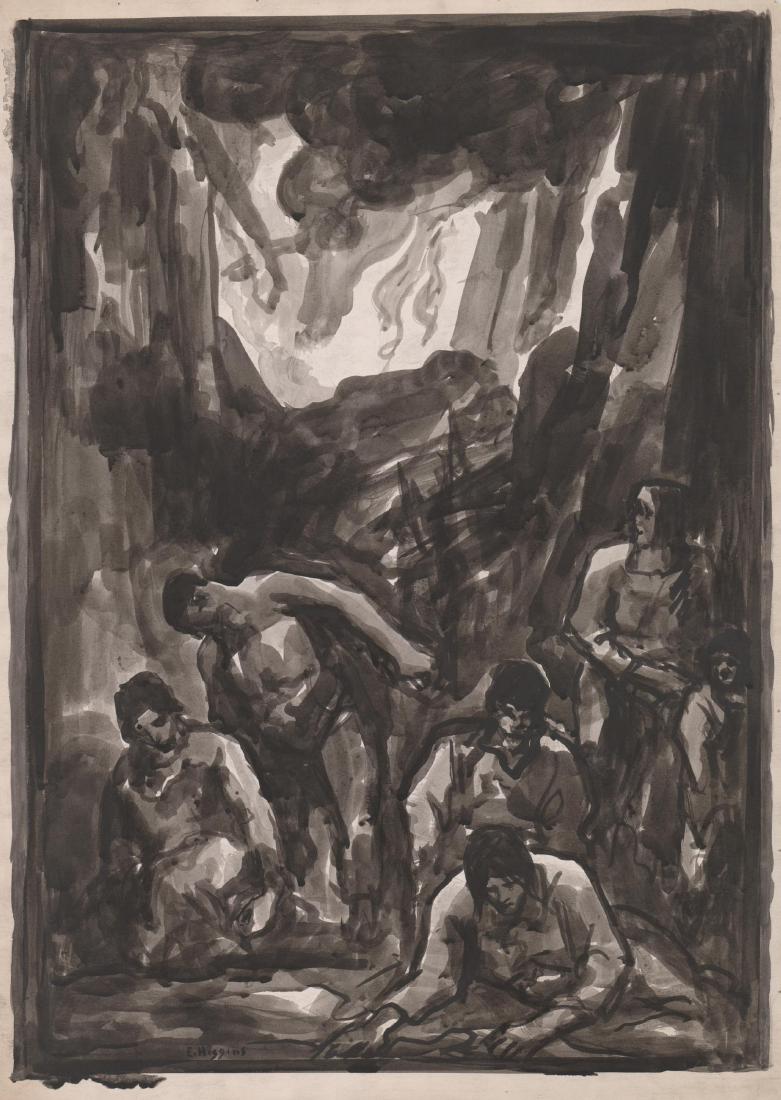 Eugene Higgins Original Art (1 of 4)