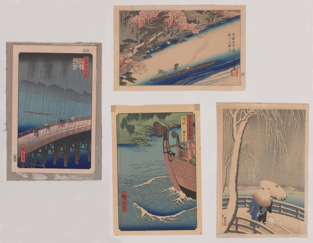 Hiroshige, Shoson Ohara Woodblock Prints (1 of 1)